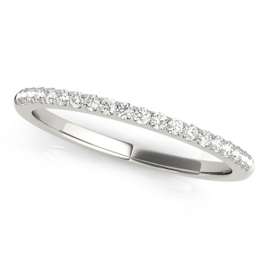 Alycia 0.12 - 0.20 Carat Lab-Created Round cut Prong Three Quarter Eternity Diamond Ring