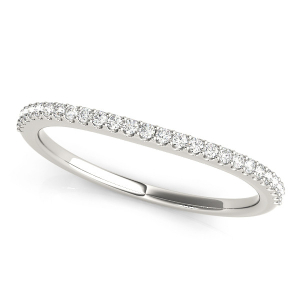 Kelce 0.12 Carat Lab-Created Round cut Prong Three Quarter Eternity Diamond Ring