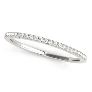 Rosita 0.12 Carat Lab-Created Round cut Prong Three Quarter Eternity Diamond Ring