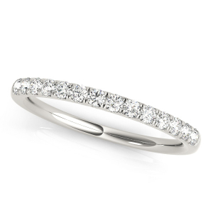 Khushi 0.50 - 1.00 Carat Lab-Created Round cut Prong Three Quarter Eternity Diamond Ring