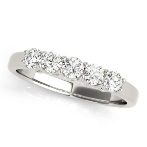 Dalia 0.25 - 2.00 Carat Lab-Created Round cut 4 Prong  5 Stone Diamond Ring