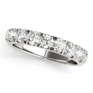 Aubriella 0.21 - 2.10 Carat Lab-Created Round cut French Pave Set  Diamond Ring
