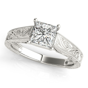 Jacelyn Natural Halo Diamond Engagement Ring