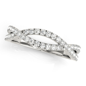 Cettina Natural White Gold Diamond for Women Wedding Ring