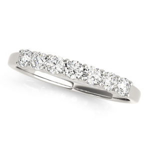 Spencer 0.07 - 2.10 Carat Lab-Created Round cut Prong 7 Stone Diamond Ring