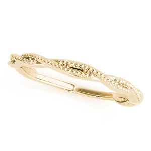 Cvetka Yellow Gold Plain for Women Wedding Ring