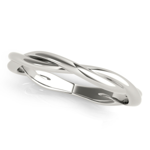  Ani Round cut Plain Wedding Ring for Women
