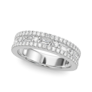 Nazaret Lab-Created Prong-Set  Diamond Ring