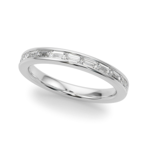 Selin Natural Channel-Set  Diamond Ring
