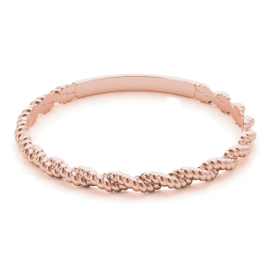 Cyane Rose Gold Plain for Women Wedding Ring