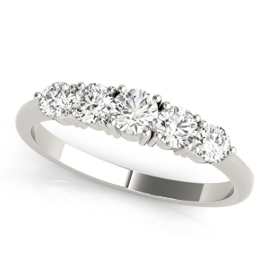 Sinai 0.45 Carat Lab-Created Round cut Prong 5 Stone Diamond Ring