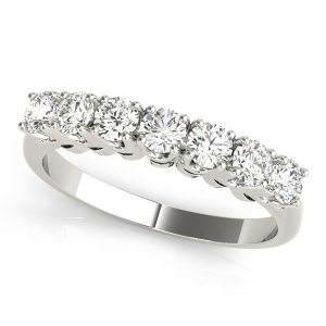 Aiyana 0.75 Carat Lab-Created Round cut Prong 7 Stone Diamond Ring