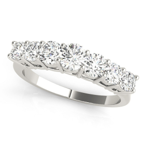 Aarya 0.33 - 1.00 Carat Lab-Created Round cut Prong 7 Stone Diamond Ring