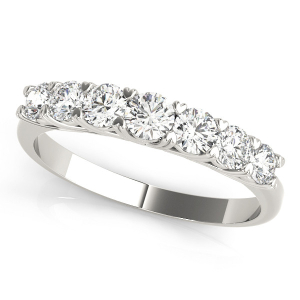 Avah 0.87 - 2.00 Carat Lab-Created Round cut Prong 7 Stone Diamond Ring