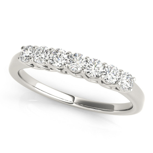 Elowen Lab-Created Prong 7 Stone Diamond Ring