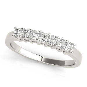 Rosina Lab-Created Princess cut Prong-Set  Men's Wedding Diamond Ring