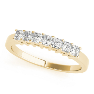 Rosina Lab-Created Yellow Gold Prong-Set Men's Wedding Diamond Ring
