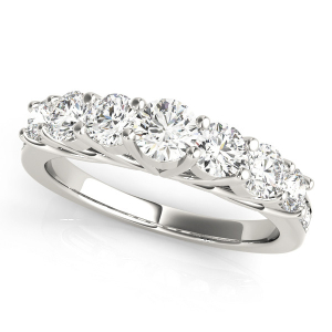 Erika Lab-Created Prong 7 Stone Diamond Ring