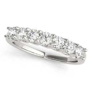 Siya Lab-Created Prong 7 Stone Diamond Ring