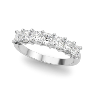 Viola Lab-Created Prong 7 Stone Diamond Ring