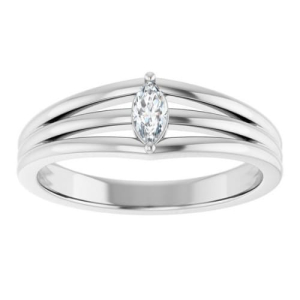 Maida Natural 2 Prong Solitaire Diamond Ring