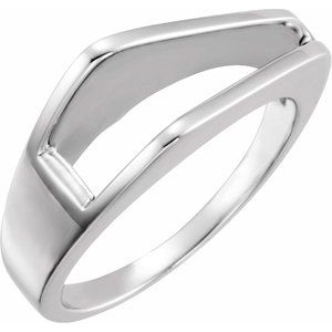 Maia Silver Gold Ring