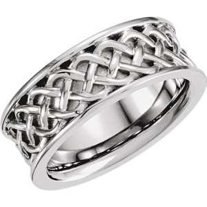 Malaya White Gold Ring