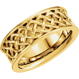 Malaya Yellow Gold Ring