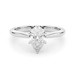 Denia Natural Diamond 6 Prong Engagement Ring