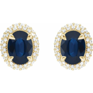 Teila Blue Sapphire Yellow Gold 