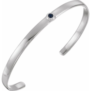 Taneisha 0.15 Carat Blue Sapphire Round cut  Bracelet