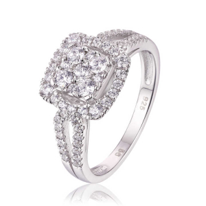 Lilliana Natural Cluster Diamond Ring