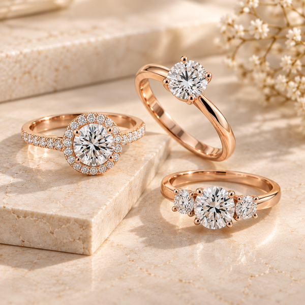 Rose Gold Diamond Rings: How to Choose the Right Diamond, Setting & Style