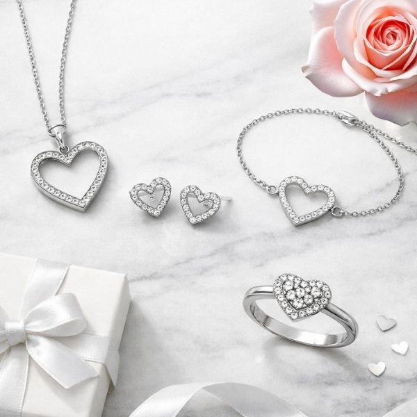 Best Affordable Diamond Jewellery Valentine’s Day Gifts (Under £500)