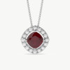 Ruby Diamond Pendants