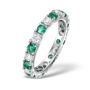 Xareni Emerald Rose Gold  Diamond Ring