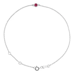 Telissa Natural Ruby Yellow Gold 
