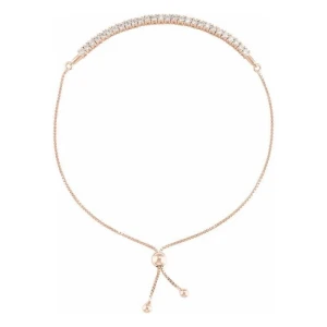 Patali Natural Diamond Rose Gold 4 Prong Friendship Bracelet