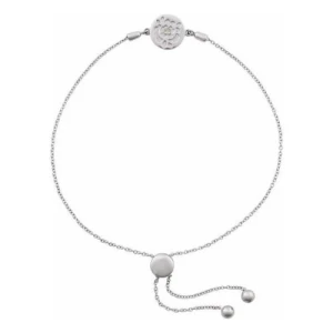 Sybyll 0.01 Carat Lab-Created Diamond Round cut 4 Prong  Friendship Bracelet
