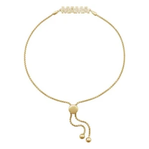Tamaira Natural Diamond Yellow Gold Friendship Bracelet