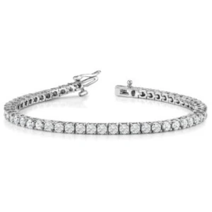 Paityn 10.45 - 17.25 Carat Lab-Created 4 Prong  Diamond Tennis Bracelet
