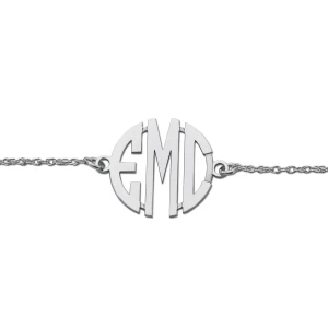 Alma Sterling Silver Diamond Bracelet