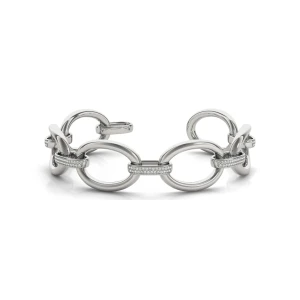 Saylor Lab-Created Diamond Bangle Bracelet
