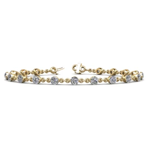 Verona Lab-Created Diamond Rose Gold 2 Prong Set Delicate