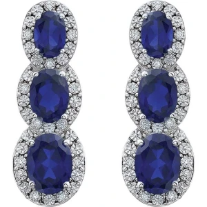 Holeigh Blue Sapphire Rose Gold 4 Prong Set 