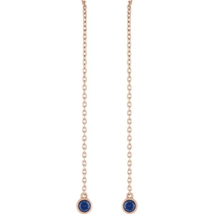 Thang Blue Sapphire Rose Gold 