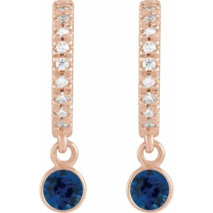Tuyet Blue Sapphire Rose Gold 