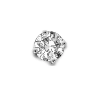 Ghia 0.15 - 1.50 Carat Lab-Created Round cut 4 Prong Set  Men's Diamond Earrings