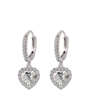 Livilda Lab-Created 3 Prong Drop Diamond Earrings