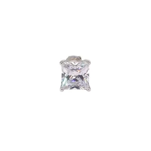Geana 0.15 - 1.00 Carat Lab-Created Princess cut 4 Prong Set  Men's Diamond Earrings